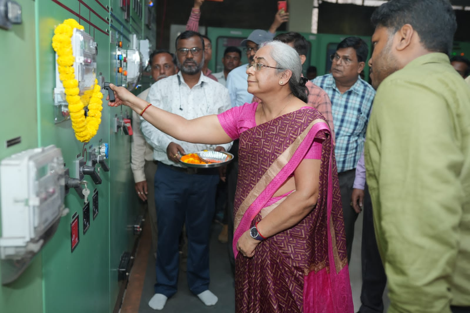 9.29 करोड़ रूपये की लागत से 160 एमव्हीए क्षमता का पाॅवर ट्रांसफार्मर ऊर्जीकृत