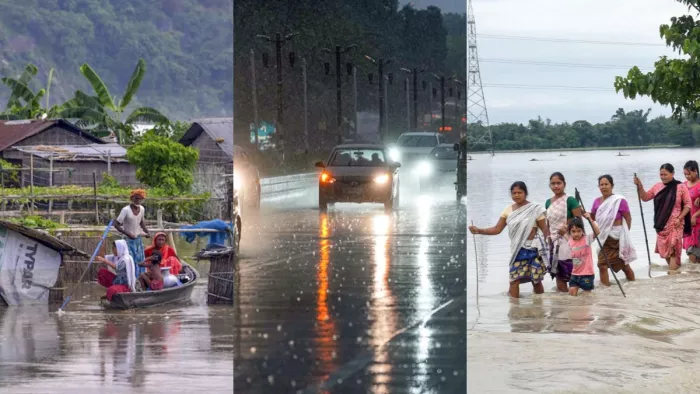 भारी वर्षा से देश के कई क्षेत्रों में बिगड़े हालात, उत्तराखंड में भारी बारिश का रेड अलर्ट