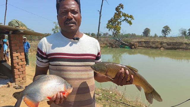 मछली पालन से समृद्ध हो रहे किसान