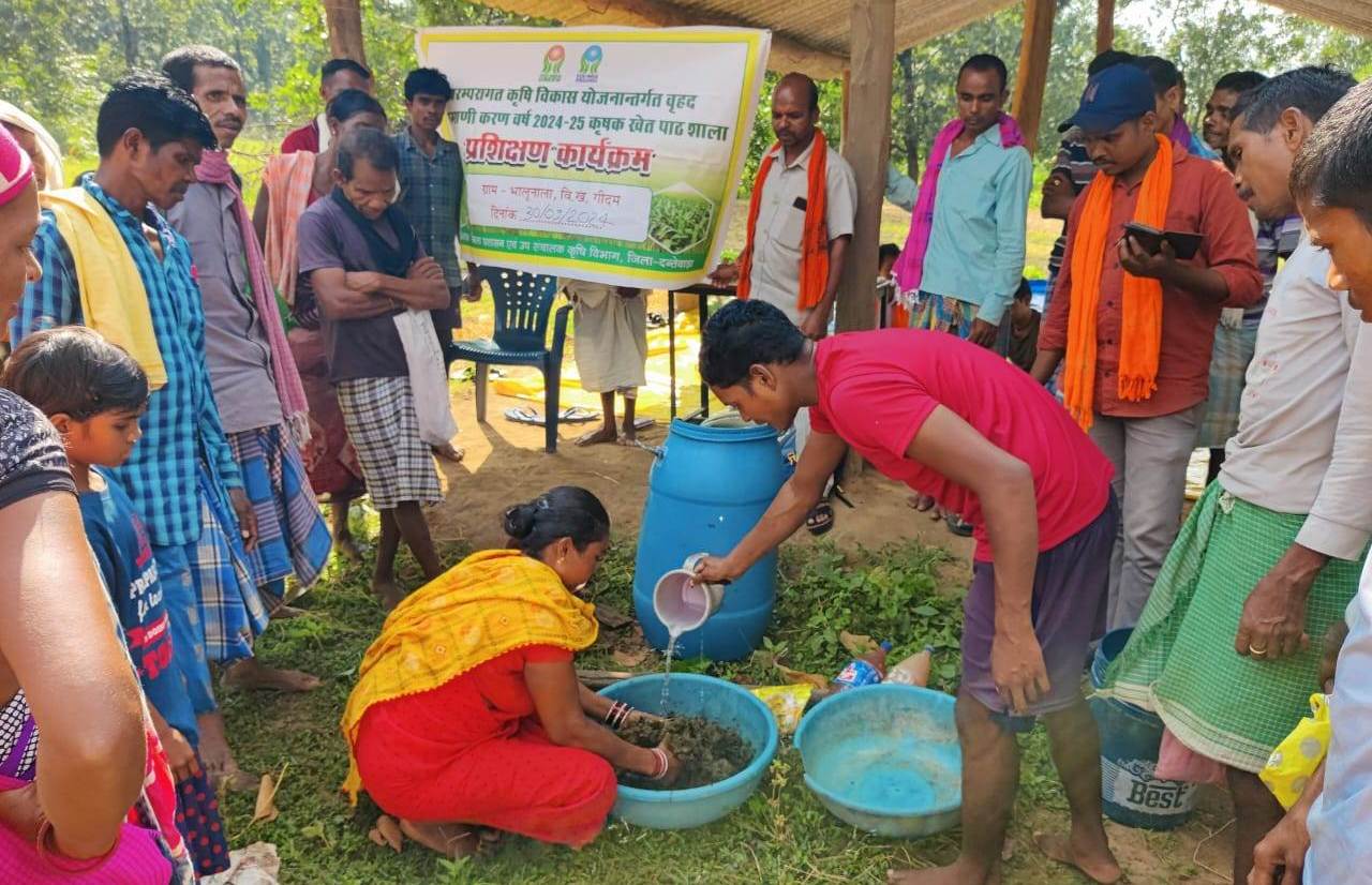 आकांक्षी जिला दंतेवाड़ा जैविक कृषि जिला बनने की ओर अग्रसर