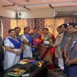 जिला संघ रायपुर ने किया राज्य सभा सांसद  लक्ष्मी वर्मा का भव्य स्वागत