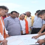 निर्माणाधीन नालंदा परिसर का मुख्यमंत्री साय ने किया निरीक्षण