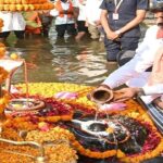 जलेश्वर महादेव धाम में मुख्यमंत्री  विष्णुदेव साय ने किया जलाभिषेक: प्रदेश की सुख-समृद्धि की कामना की