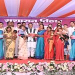 कोरबा विकासखंड के ग्राम लेमरू में आयोजित जनसमस्या निवारण शिविर में मुख्यमंत्री साय हुए शामिल