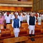 छत्तीसगढ़ योग आयोग के अध्यक्ष स्वर्गीय रूपनारायण सिन्हा को दी गई भावभीनी श्रद्धांजलि