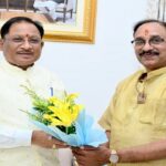 मुख्यमंत्री से छत्तीसगढ़ योग आयोग के नवनियुक्त अध्यक्ष संजय अग्रवाल ने की सौजन्य मुलाकात