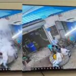 जेसीबी टायर फटने से दर्दनाक हादसा, 18 वर्षीय युवक की मौत, तीन घायल