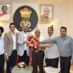 राज्यपाल डेका से निजी विश्वविद्यालयों के पदाधिकारियों ने की भेंट