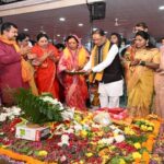 मुख्यमंत्री विष्णुदेव साय ने पवित्र श्रावण मास में अपने निवास में किया रुद्राभिषेक