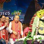 मुख्यमंत्री  विष्णु देव साय ने भगवान शिव का रुद्राभिषेक कर प्रदेशवासियों के सुख-समृद्धि और खुशहाली की कामना की